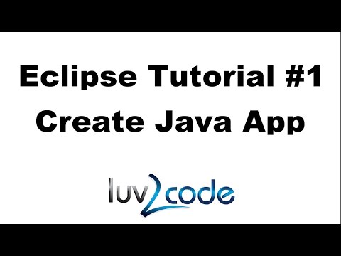 Java Eclipse IDE Tutorial