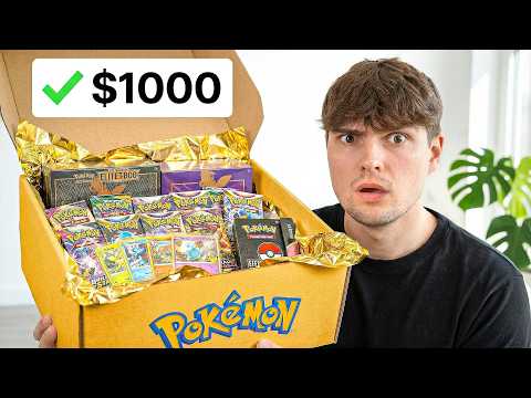 I Opened a $1000 Pokemon Mystery Box
