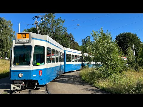 Zürich VBZ Tramlinie 13 | Museum für Gestaltung - Albisgütli