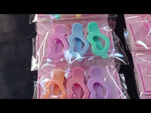 CARTELA PRESILHA COM 10 KITS DE 3 UNIDADES CORAÇÃO