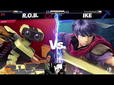 PFF5: Prado (ROB) vs Coco BadApple (Snake, Ike, Wolf) - WS