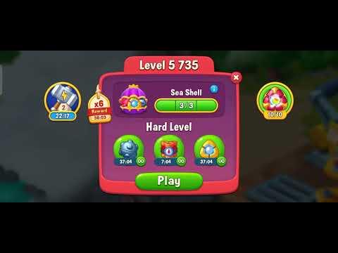 Up 3 Level Fishdom 5734-5737 Level Complete !