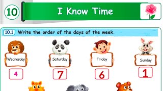 3rd std Maths Malar Term 1 unit 10 workbook answers/ I know Time answers/ ennum ezhuthum 2025-2026