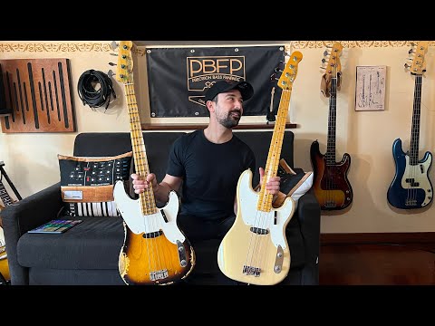 Fender Precision AVRI 54 vs Custom Shop 55 - BASS PILLS