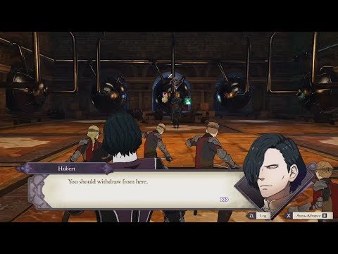 Fire Emblem: Three Houses - Hubert Vs Death Knight Unique Dialogue