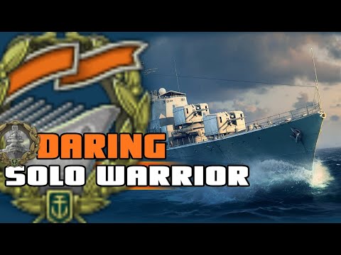 Daring - Solo Warrior Ultra Carry - World of Warships