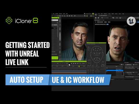 Getting Start with Unreal Live Link | iClone 8 Tutorial