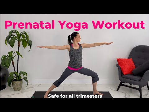 Pregnancy Workout For Beginners 35 Min Easy To Follow Prenatal Workout