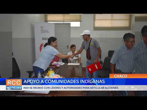 INDI se reunió con líderes y autoridades para articular apoyo a comunidades indígenas