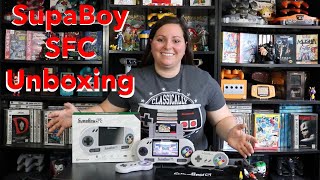 SupaBoy SFC Portable Pocket SNES Console (Unboxing and Review) Super Nintendo Must Have!