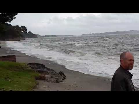 Cyclone Gabrielle Eastern Beach Auckland