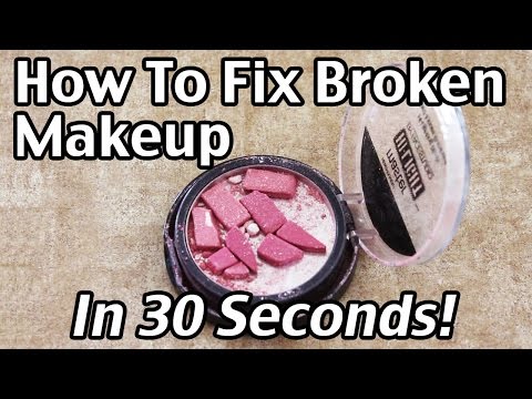 How To Fix Broken Makeup In 30 Seconds Video