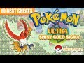 Pokemon Ultra Shiny Gold Sigma Cheats Rare Candy Teleport Master Ball Shiny