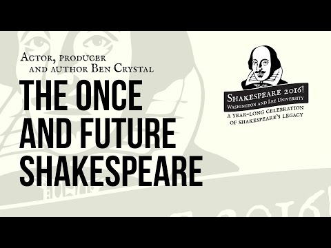 Shakespeare 2016! with Ben Crystal