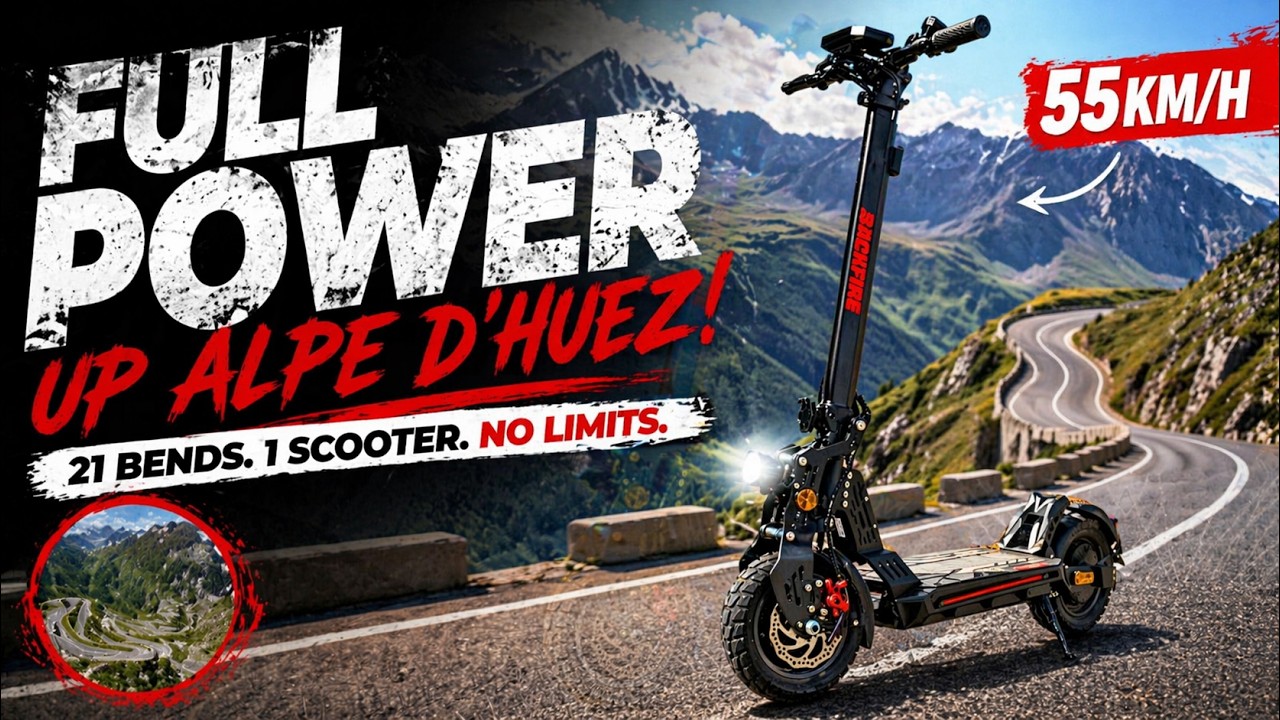 New Scooter Model Boasts Dual 1000W Motors and All-Terrain Capability