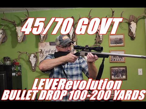 45/70 GOVT 100 to 200 YARD DROP