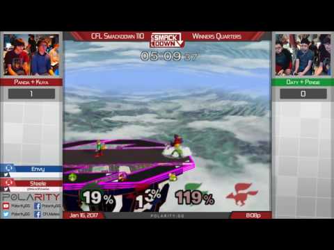 CFL Smackdown 110 Melee - Oaty + Pengie vs Kuya + Panda - Doubles Winners Quarters