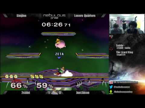 Nebs After Dark #18: Singles - Losers Quarters: 2saint vs. JustJason