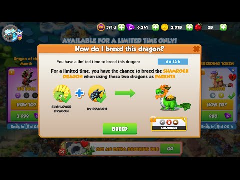 #DML How to breed a SHAMROCK Dragon? - Dragon Mania Legends