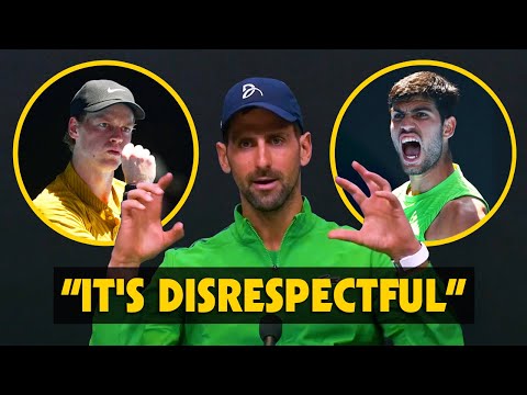 Novak Djokovic ARGUING with a journalist "I'm chasing Sinner & Alcaraz?!"