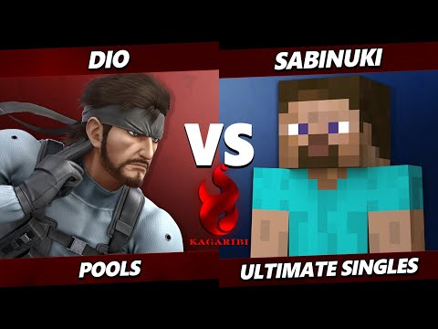 Kagaribi 11 - DIO (Snake) Vs. Sabinuki (Steve) Smash Ultimate - SSBU