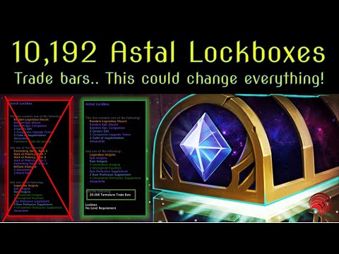 Neverwinter: Opening 10k+ Astral Lockboxes!