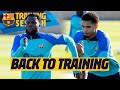 FIRST TEAM RETURNS TO TRAINING ??
