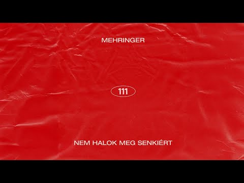 Mehringer - NEM HALOK MEG SENKIÉRT (Official Visualizer)