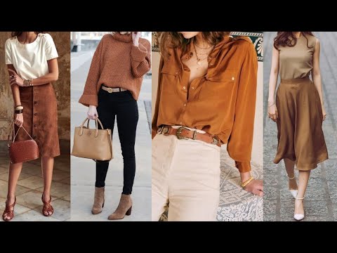 CONJUNTOS de ROPA en TONOS CAFÉS y MARRONES/ la ELEGANCIA del COLOR CAFÉ en TUS LOOKS y OUTFITS café