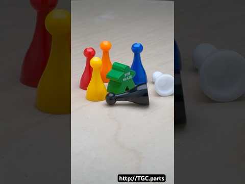 Halma, Plastic, Red video