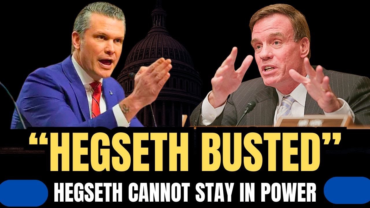 Mark Warner EXPOSES Hegseth’s Lies & National Security Breach in Signalgate Scandal
