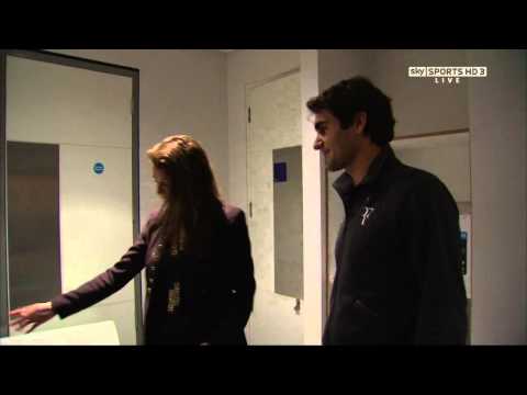 2010 ATP World Tour Finals Feature - Roger Federer's Dressing Room