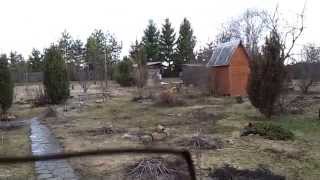 preview picture of video 'Early spring rain in Russian countryside | Дождь ранней весной, Ярославская область'