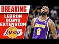 LeBron James Signs 2-Yr, $97.1M EXTENSION With Lakers [Could Play with Son Bronny] | CBS Sports HQ