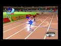 Mario Sonic At The Olympic Games 400m Sonic