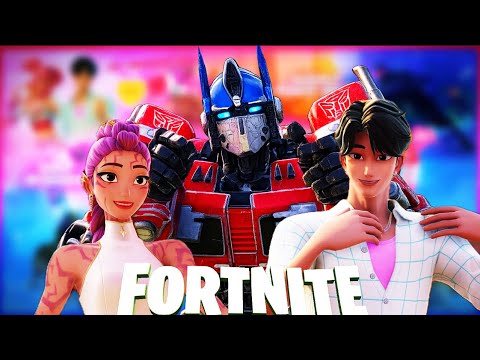 Fortnite Love And Legends Gameplay 🗣️🔥- Transformers X Kpop Demon Hunters 