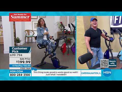 FitQuest Upright Flex Express und Liegerad mit Re...