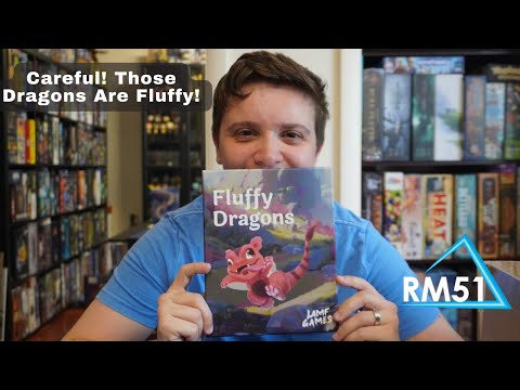 Fluffly Dragons Review| Board Game Brief| Room 51