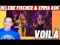 Emma Kok and Helene Fischer REACTION Voilà