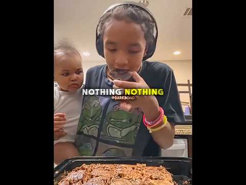 She couldn’t stop eating🥺❤️.