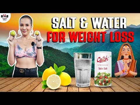 Weight Loss Salt Water Recipe | Salted Lime Drinks for Hydration | Indian Diet Lemon Drink by Richa