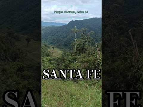 Este es el mirador del parque Nacional Santa fé de Veraguas un bello lugar.