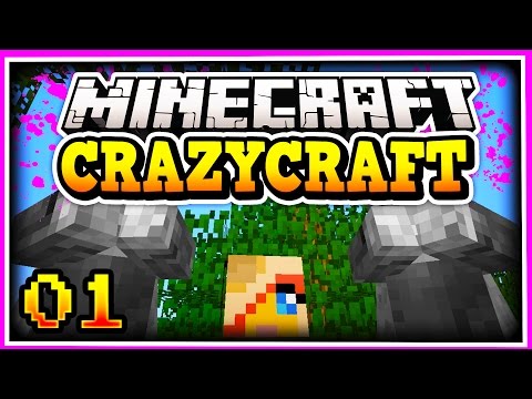 Minecraft CRAZY CRAFT 3.0 SMP: WEEPING ANGELS?!? - Ep 1