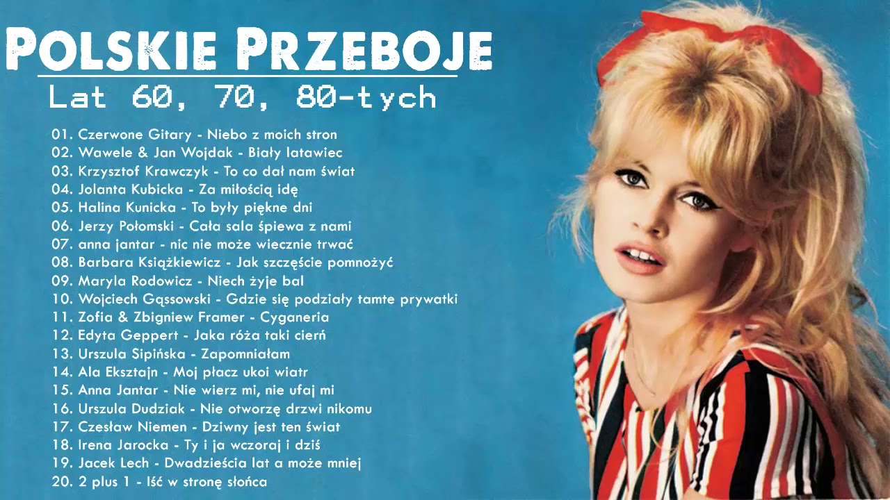 Polskie przeboje lat 60, 70, 80 tych   Najlepsze Polskie przeboje   Stare piosenki