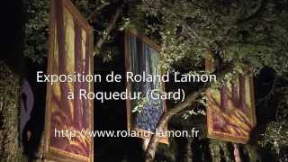 preview picture of video 'Roland Lamon expose dans une forêt du Gard'