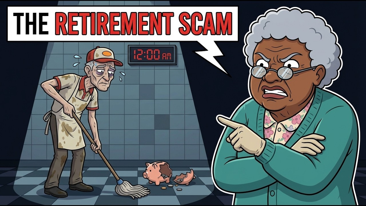 THE RETIREMENT SCAM: YOULL WORK UNTIL YOU DROP