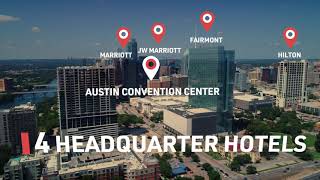 Explore Austin's Convention Center and nearby hotels