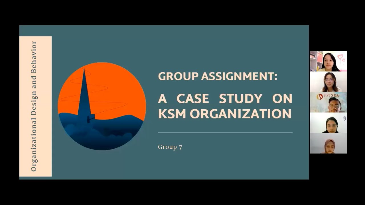 Group Assignment: A Case Study On KSM Organization