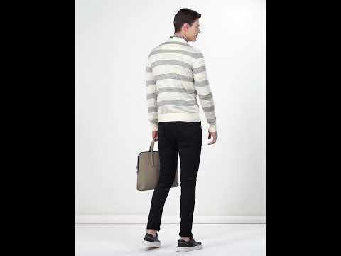 Beige Sweater Arrow Sweaters Flipkart Arrow Sport Striped Crew