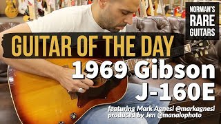 Video thumbnail for Guitar of the Day: 1969 Gibson J-160E | Norman's Rare Guitars by Normans Rare Guitars